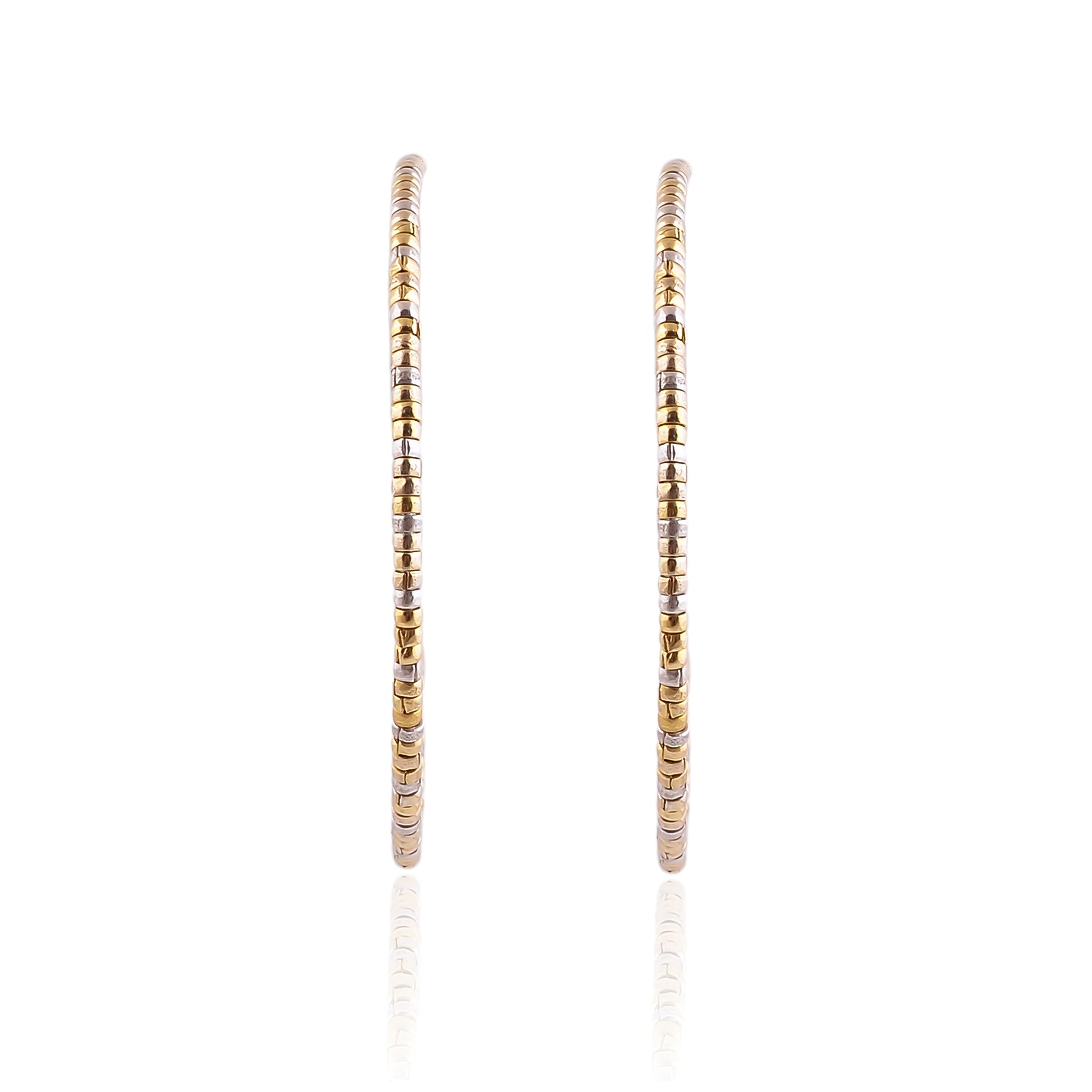 Buy Handmade Silver Gold Plated Washer Hoop