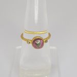 DIAMOND & STONE RING
