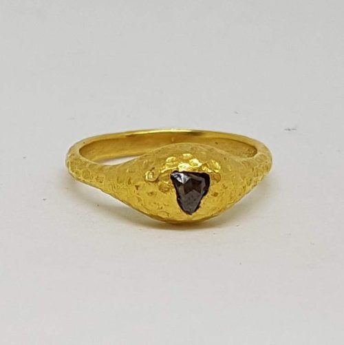 DIAMOND & STONE RING