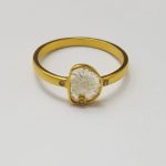 DIAMOND & STONE RING