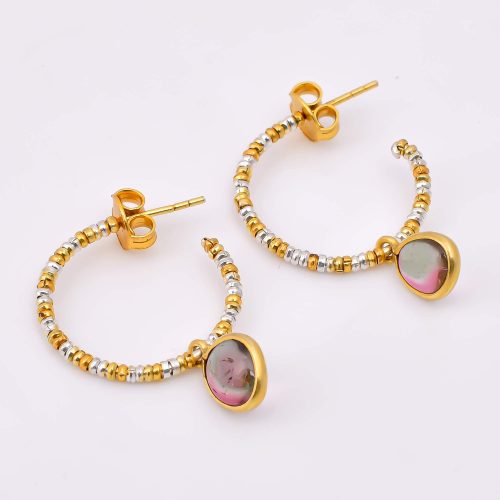STONE EARRINGS