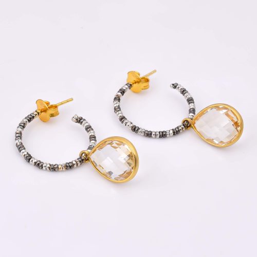 STONE EARRINGS