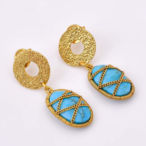 STONE EARRINGS