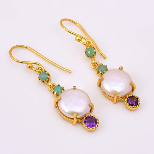 STONE EARRINGS