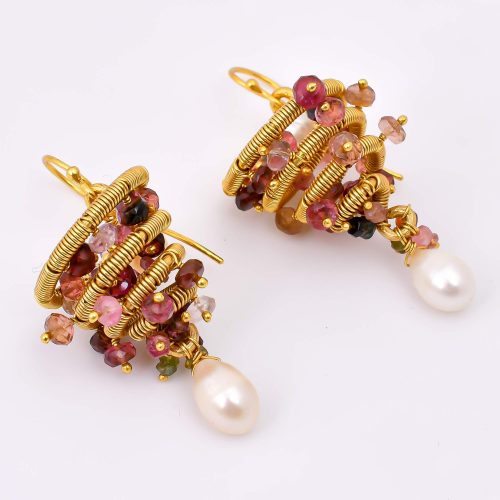 STONE EARRINGS