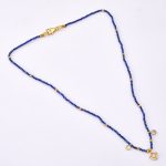 DIAMOND AND STONE NECKLACE