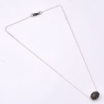 DIAMOND AND STONE NECKLACE