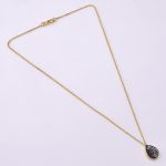 DIAMOND AND STONE NECKLACE