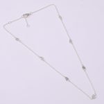 DIAMOND AND STONE NECKLACE