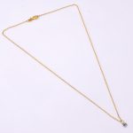 DIAMOND AND STONE NECKLACE