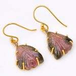 DIAMOND & STONE EARRING
