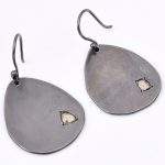 DIAMOND & STONE EARRING