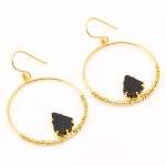 STONE EARRINGS