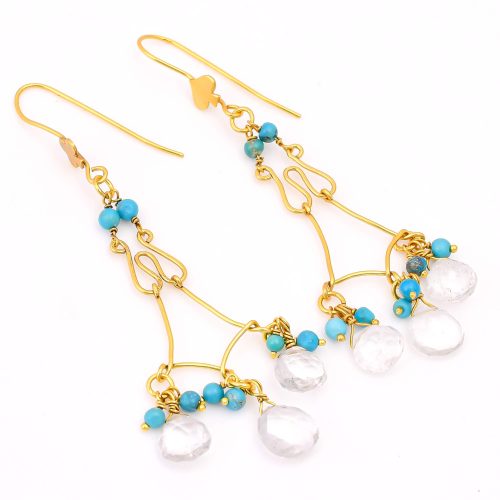 STONE EARRINGS