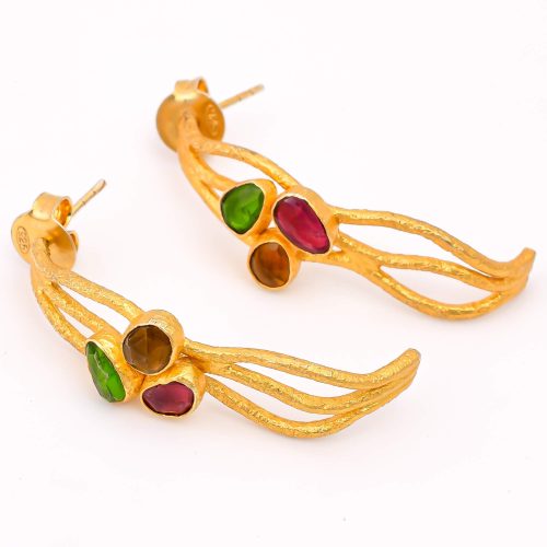 STONE EARRINGS