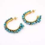 STONE EARRINGS
