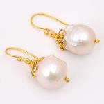 DIAMOND & STONE EARRING