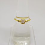 DIAMOND & STONE RING