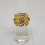 DIAMOND & STONE RING