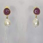 STONE EARRINGS