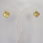 DIAMOND & STONE EARRING