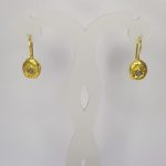 DIAMOND & STONE EARRING