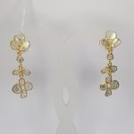 DIAMOND & STONE EARRING