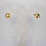 DIAMOND & STONE EARRING