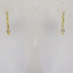 DIAMOND & STONE EARRING