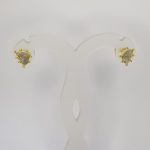 DIAMOND & STONE EARRING
