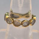 DIAMOND & STONE RING