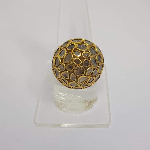 DIAMOND & STONE RING