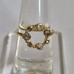 DIAMOND & STONE RING
