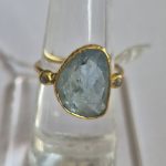 DIAMOND & STONE RING
