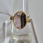 DIAMOND & STONE RING