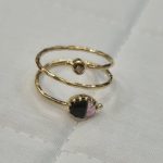 DIAMOND & STONE RING