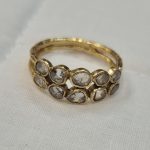DIAMOND & STONE RING