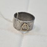 DIAMOND & STONE RING