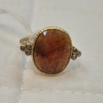 DIAMOND & STONE RING