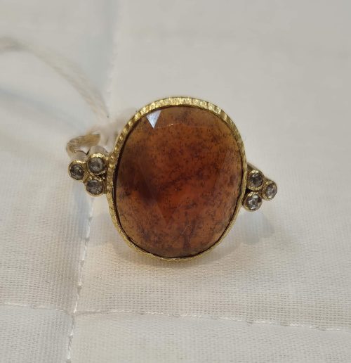 DIAMOND & STONE RING