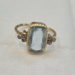 DIAMOND & STONE RING