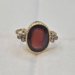 DIAMOND & STONE RING