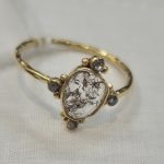 DIAMOND & STONE RING