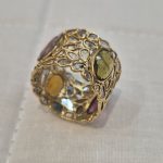 DIAMOND & STONE RING