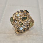 DIAMOND & STONE RING