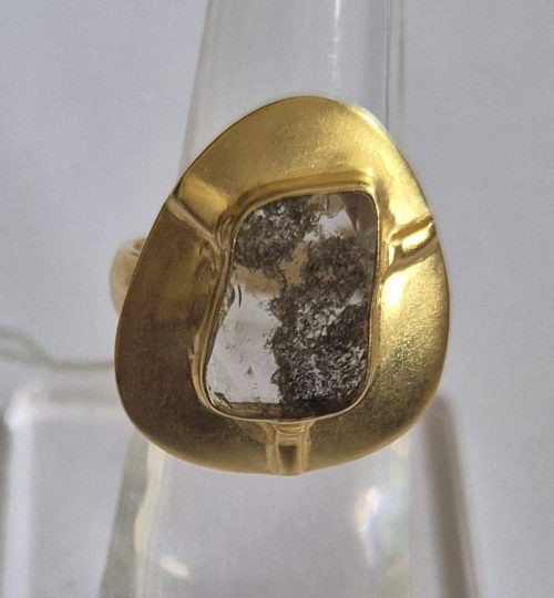 DIAMOND & STONE RING