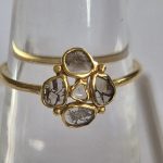 DIAMOND & STONE RING