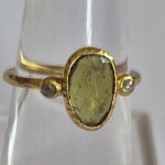 DIAMOND & STONE RING