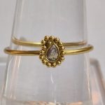 DIAMOND & STONE RING